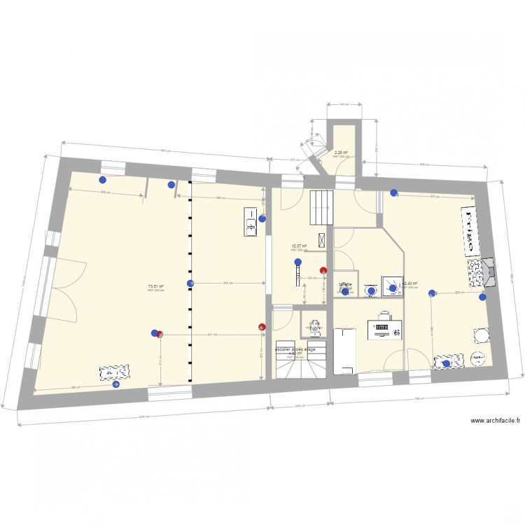 cave. Plan de 0 pièce et 0 m2