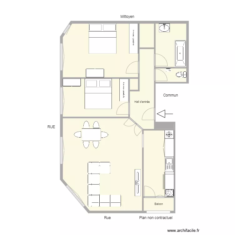Zenobe gramme. Plan de 