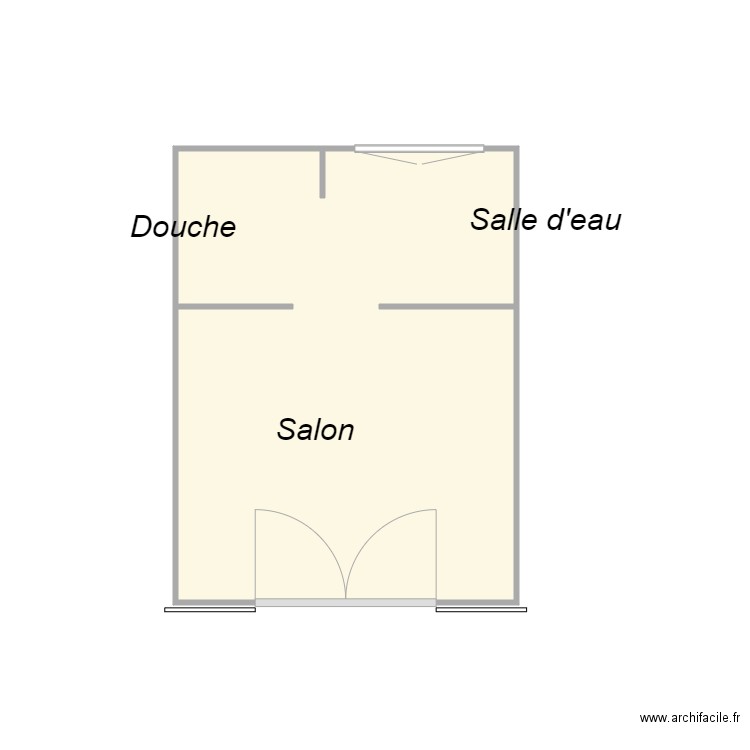 Croquis JOLY appt1. Plan de 0 pièce et 0 m2