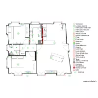 Villa madeleine R1 plan &eacute;lectricit&eacute; partie 1