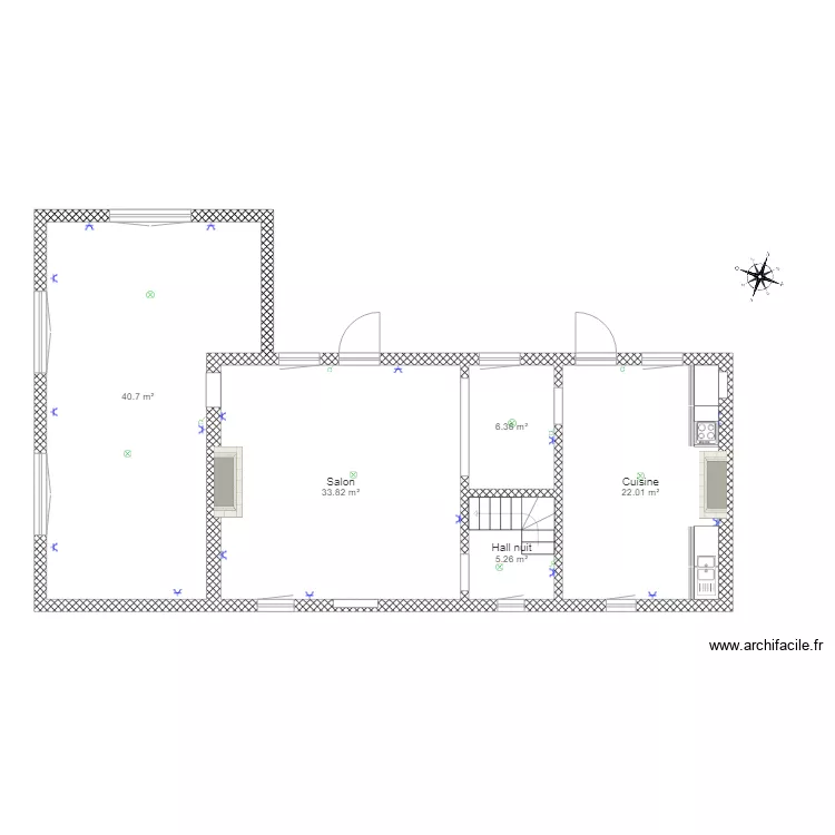 Vassy. Plan de 