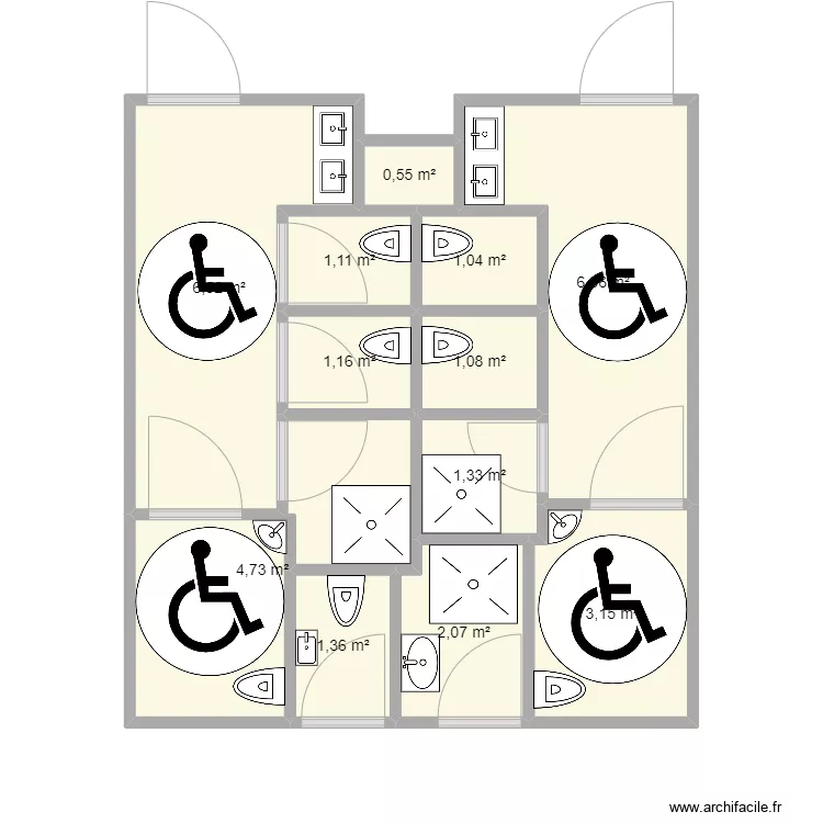 Toilettes 5. Plan de Toilettes 5. Plan de