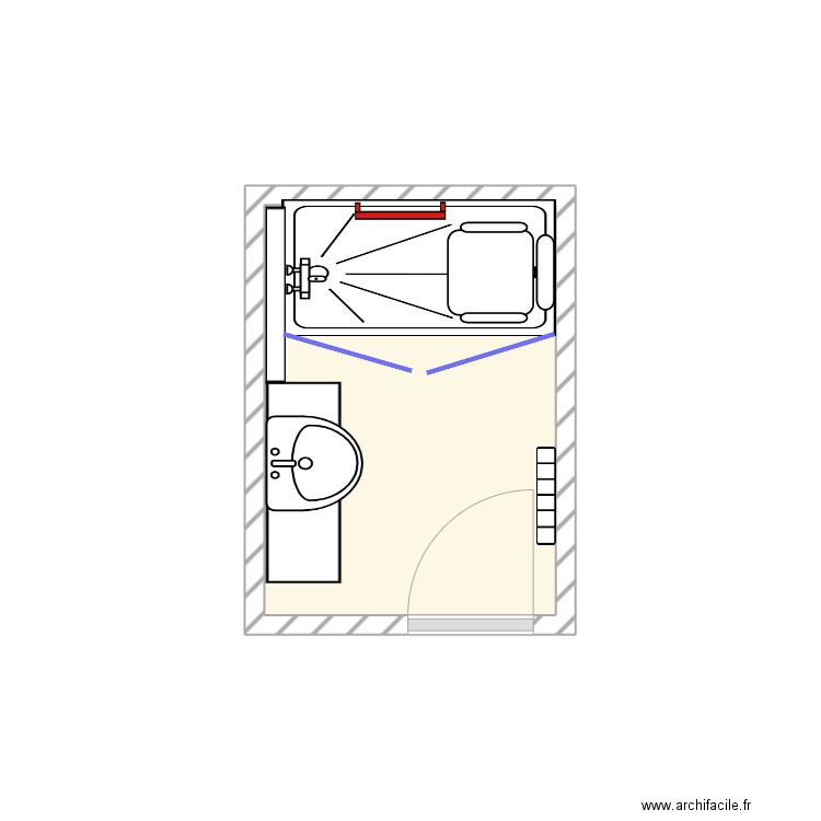 Germain_Kilian. Plan de 1 pièce et 3 m2