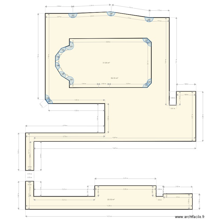 Basset st jean pla de corts. Plan de 0 pièce et 0 m2