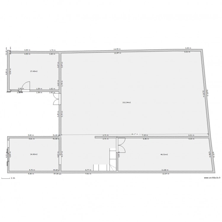 Hangar01Associations. Plan de 0 pièce et 0 m2