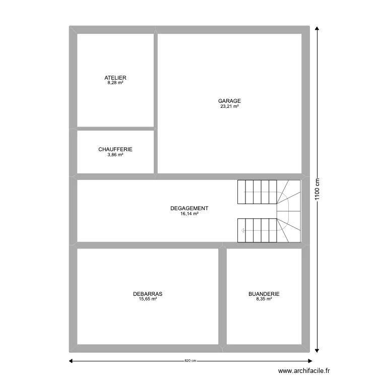 PROJET 295 G&eacute;n&eacute;ral De Gaulle. Plan de 