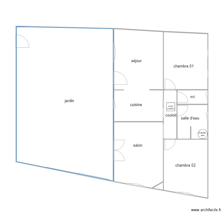 brousse. Plan de 0 pièce et 0 m2