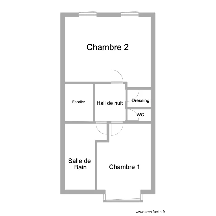 2e Blankedele . Plan de 