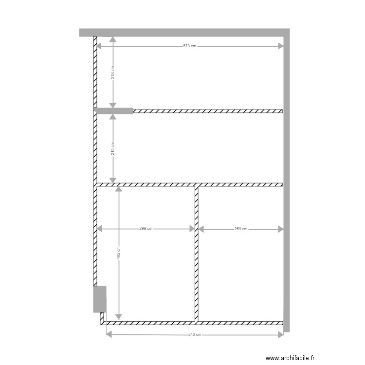 M PELLOUX Parkings existants. Plan de 0 pièce et 0 m2