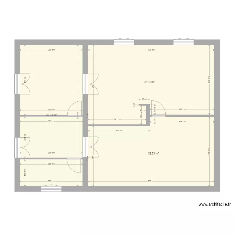 ext sud1. Plan de ext sud1. Plan de