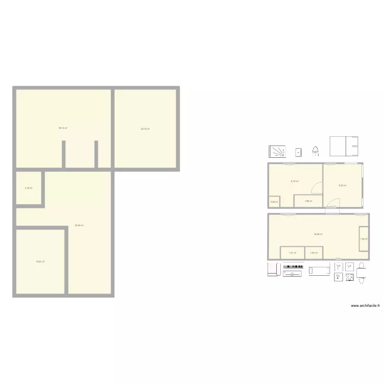 Maison poupée. Plan de Maison poupée. Plan de