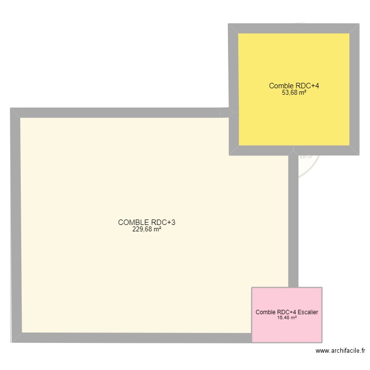 PFE Ayoub. Plan de 50 pièces et 1256 m2