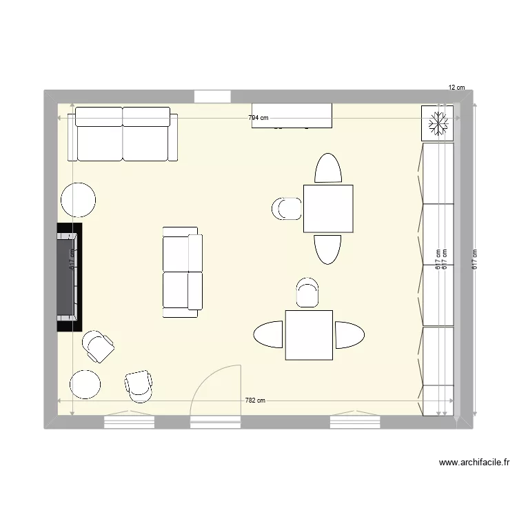 20220724 Grande Pi&egrave;ce. Plan de 