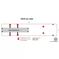 PISTE LUGE