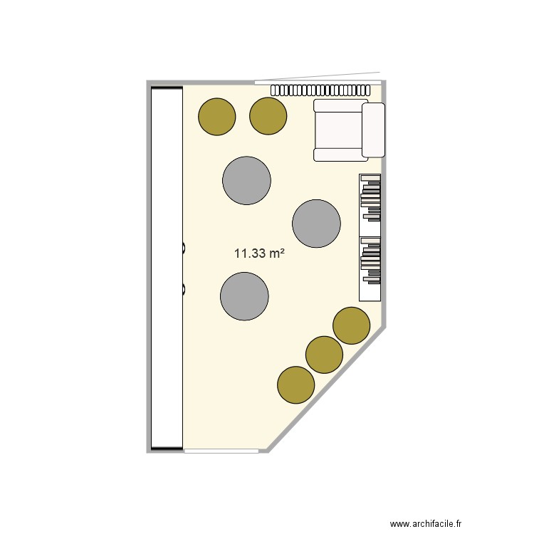 SALLE DE REPOS. Plan de 0 pièce et 0 m2