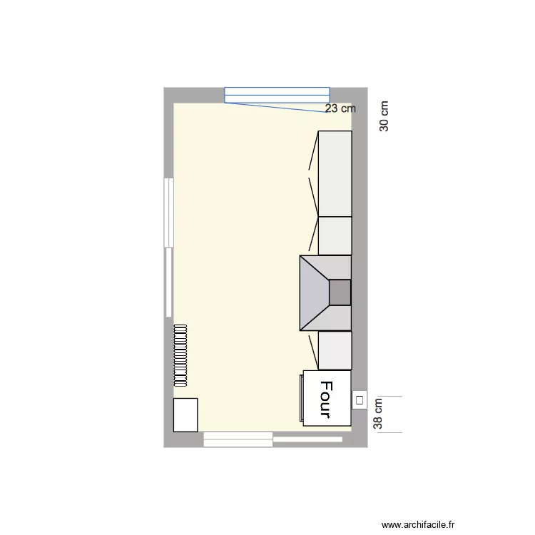 cuisine maison3 conduit Hotte. Plan de cuisine maison3 conduit Hotte. Plan de
