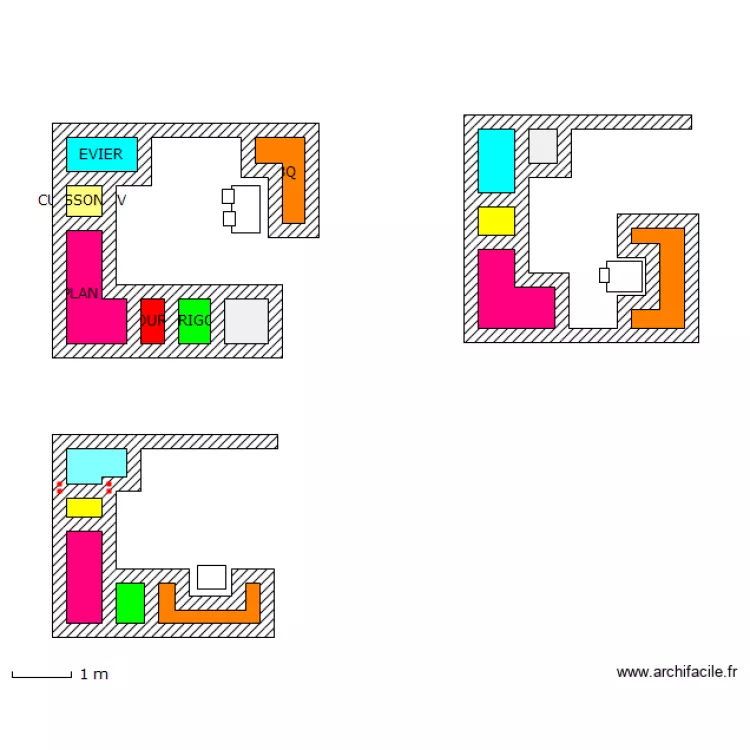 cuisine . Plan de 