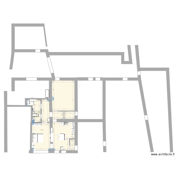 Rénovation MHT 2020 01 B. Plan de 0 pièce et 0 m2