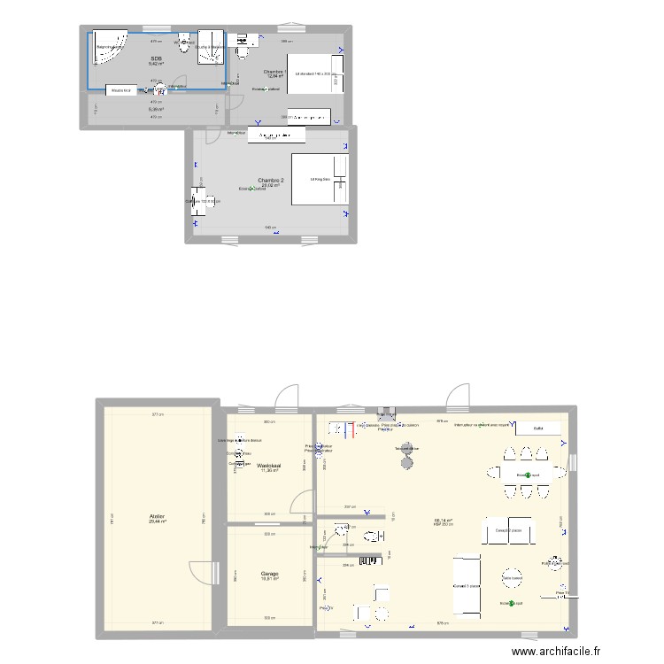 PLAN Maison-2. Plan de 0 pièce et 0 m2