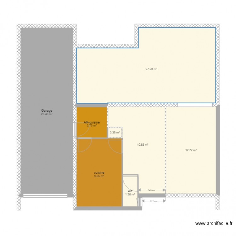 Le Stade. Plan de 0 pièce et 0 m2