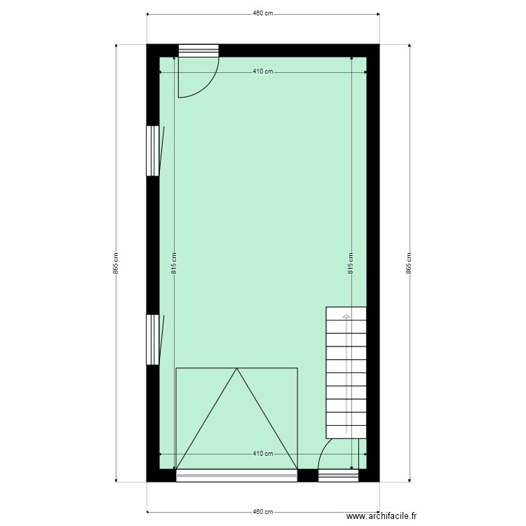 HRT. Plan de 0 pièce et 0 m2