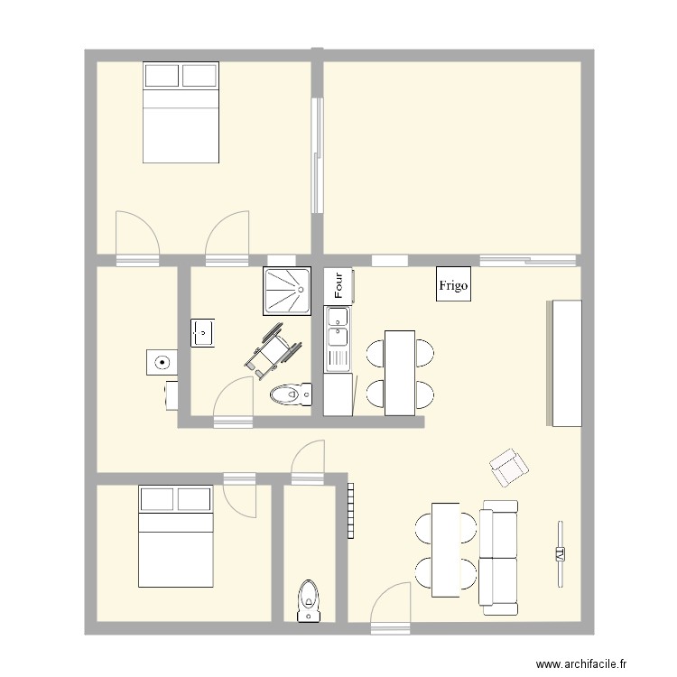 GARDEZ aménagement. Plan de 0 pièce et 0 m2