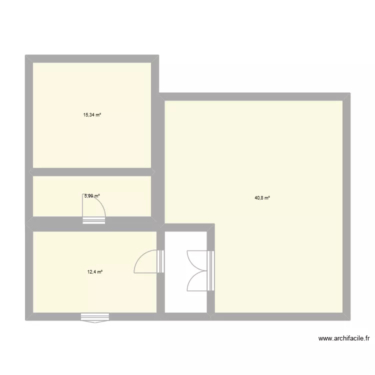 APPART. Plan de 4 et 75 m² APPART. Plan de 4 et 75 m²