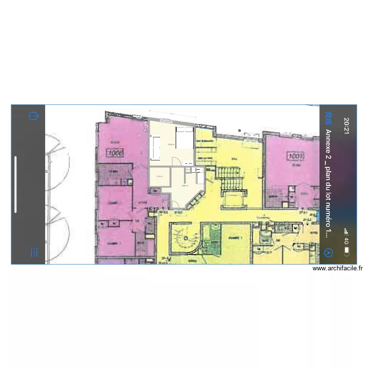 Xiao Clichy. Plan de 