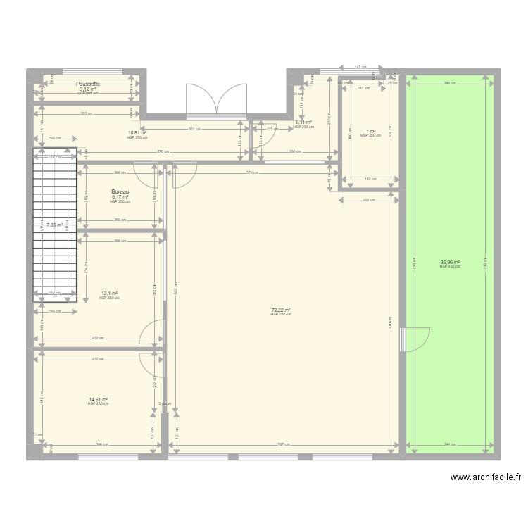 Montigny Beauchamps SIrene PROJET 040322 VAxA TT RDC. Plan de 0 pièce et 0 m2