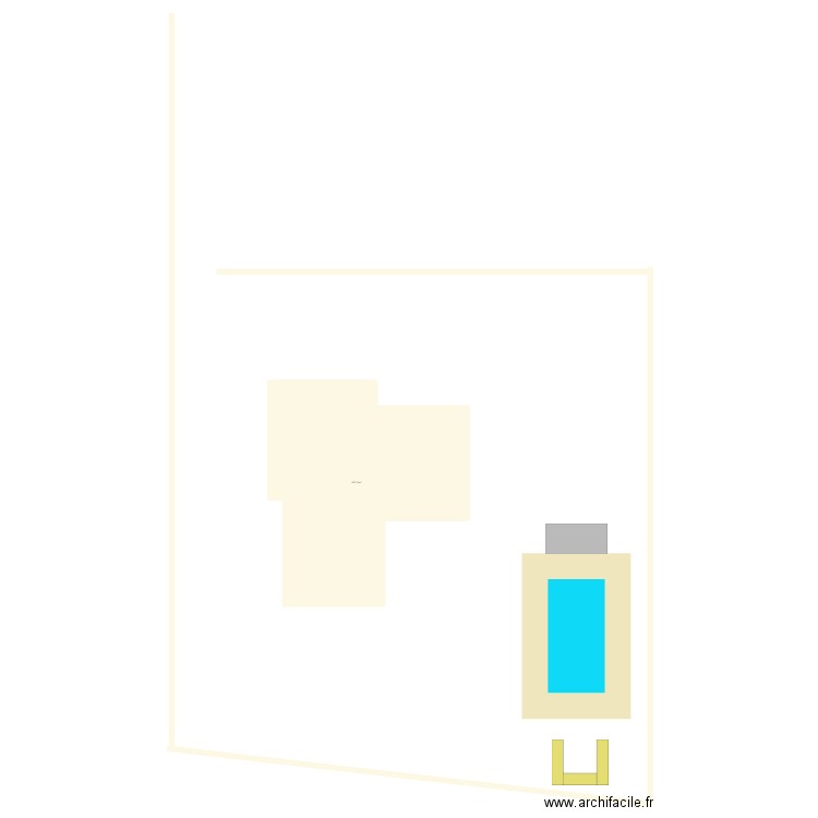 Maison 1. Plan de 1 pièce et 154 m2