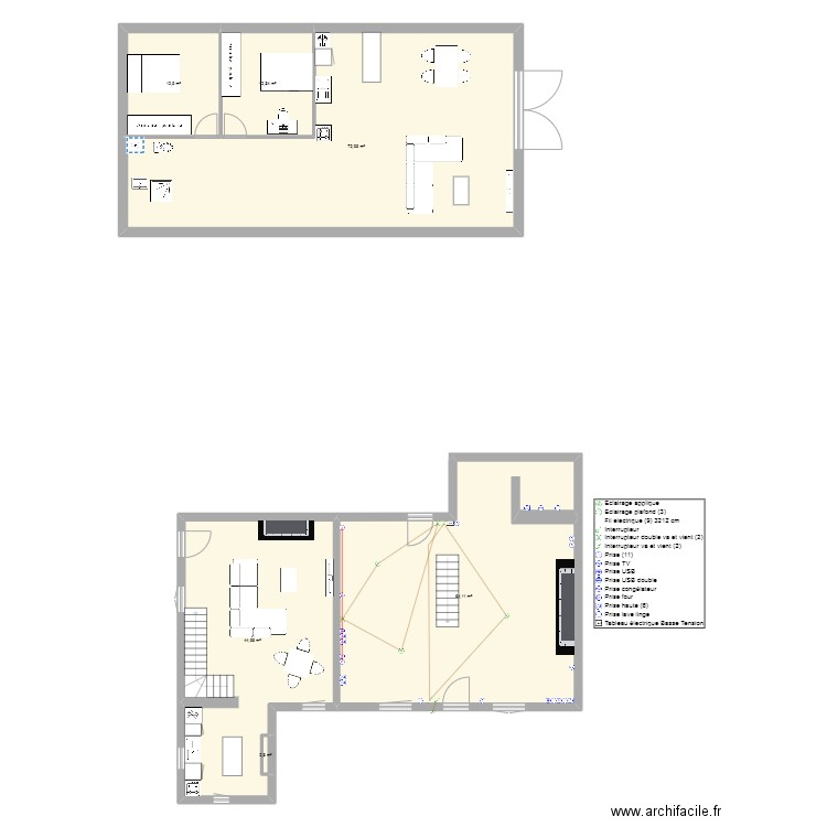 chaussenac elect. Plan de 0 pièce et 0 m2
