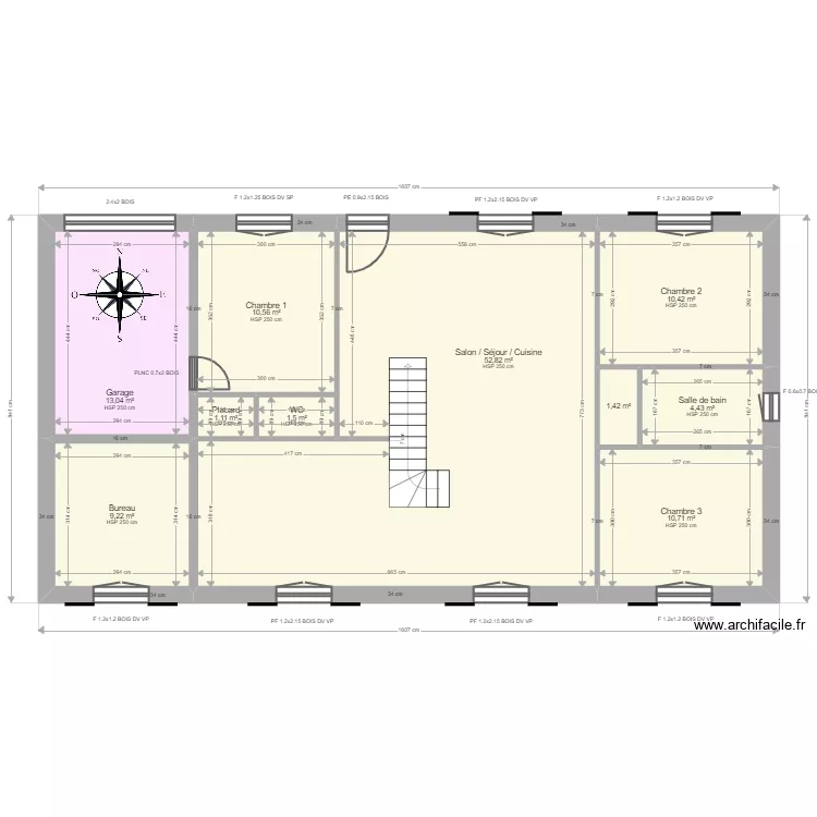 GROLEAU RDC. Plan de GROLEAU RDC. Plan de