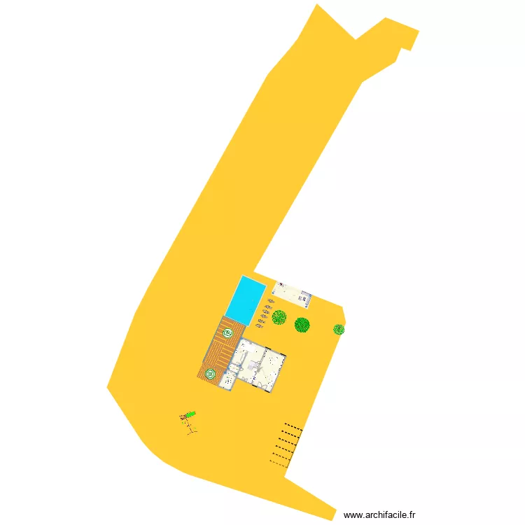 Maison essai 21. Plan de 
