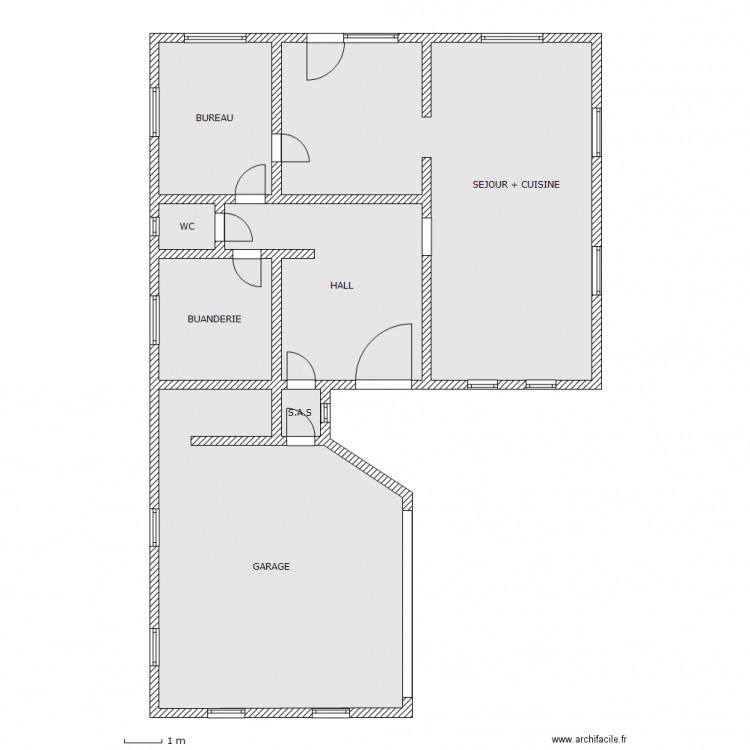 Maison R-E-Z. Plan de 0 pièce et 0 m2