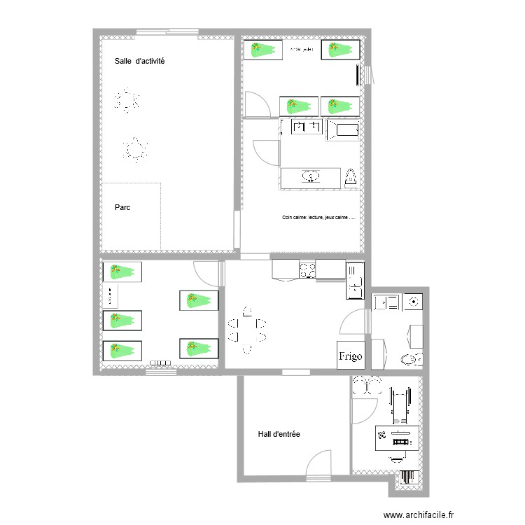 PLAN LOGEMENTS. Plan de 0 pièce et 0 m2