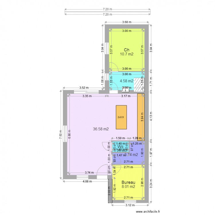 DELWAULLE. Plan de 0 pièce et 0 m2