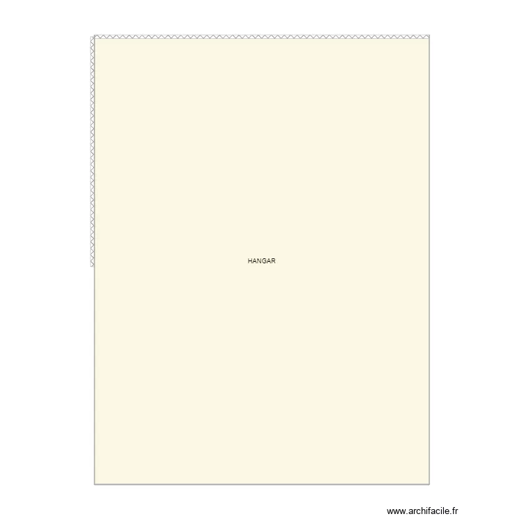 BRIDONNEAU HANGAR. Plan de 