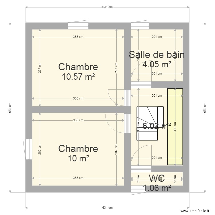 bleymard étage. Plan de 0 pièce et 0 m2