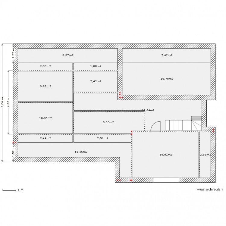 Plan. Plan de 0 pièce et 0 m2