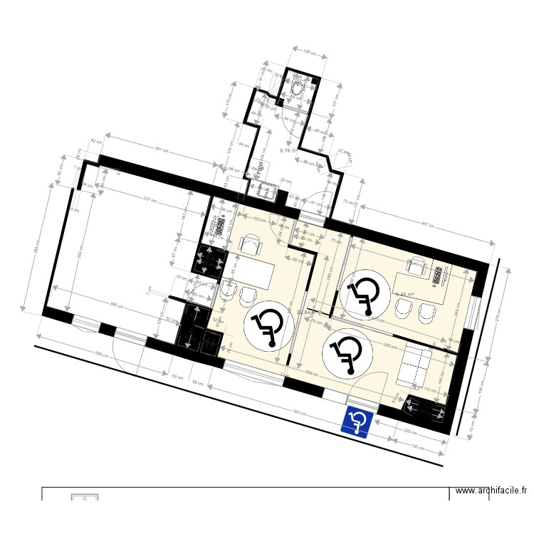 coupe projet immobilier Audrey. Plan de 0 pièce et 0 m2