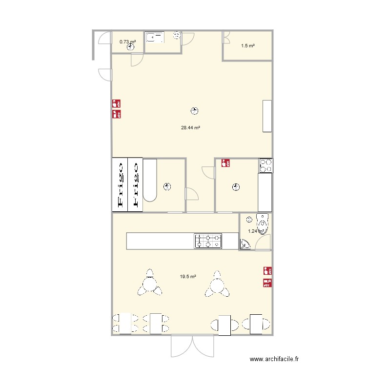 plan resto ingénierie duquenne. Plan de 0 pièce et 0 m2