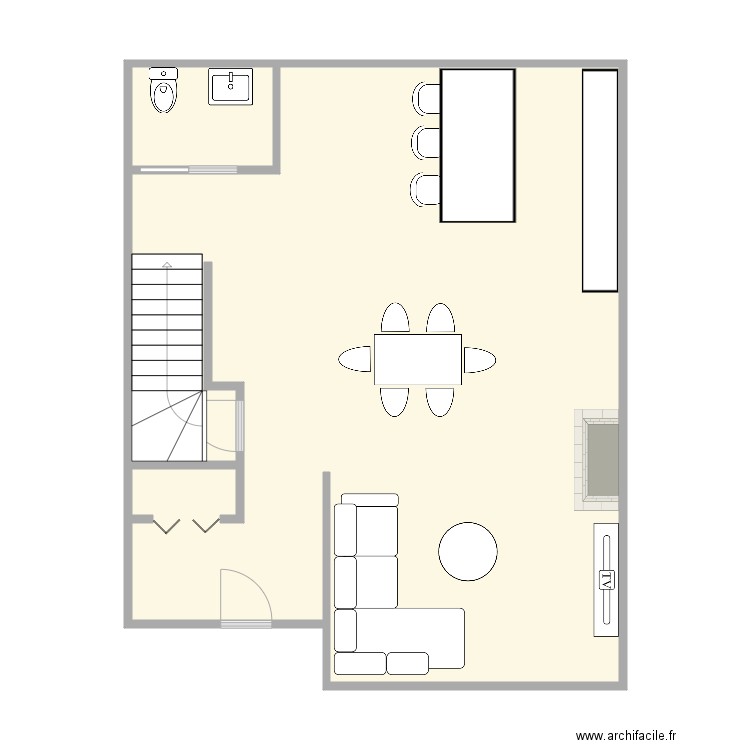 2 étage 3 chambres. Plan de 0 pièce et 0 m2