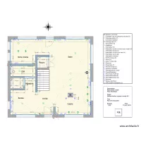 Maison ann&eacute;es 50 Plan &eacute;lectrique