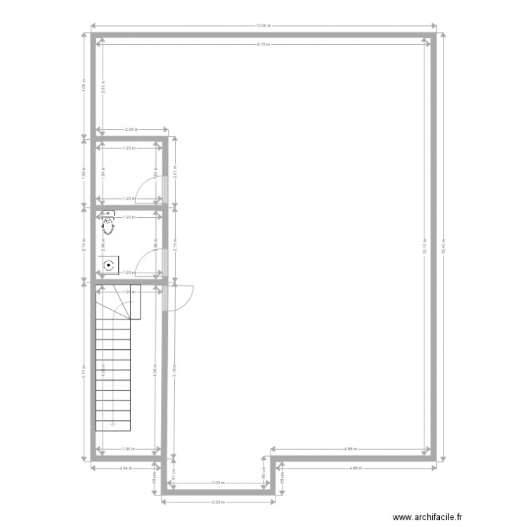 124m Toit. Plan de 0 pièce et 0 m2