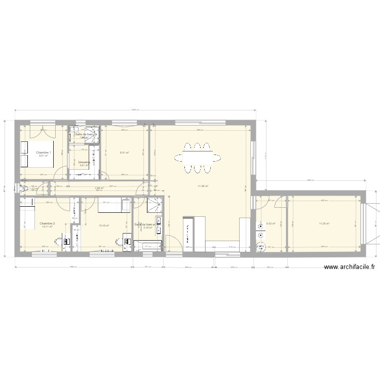 Plan maison 2. Plan de 0 pièce et 0 m2