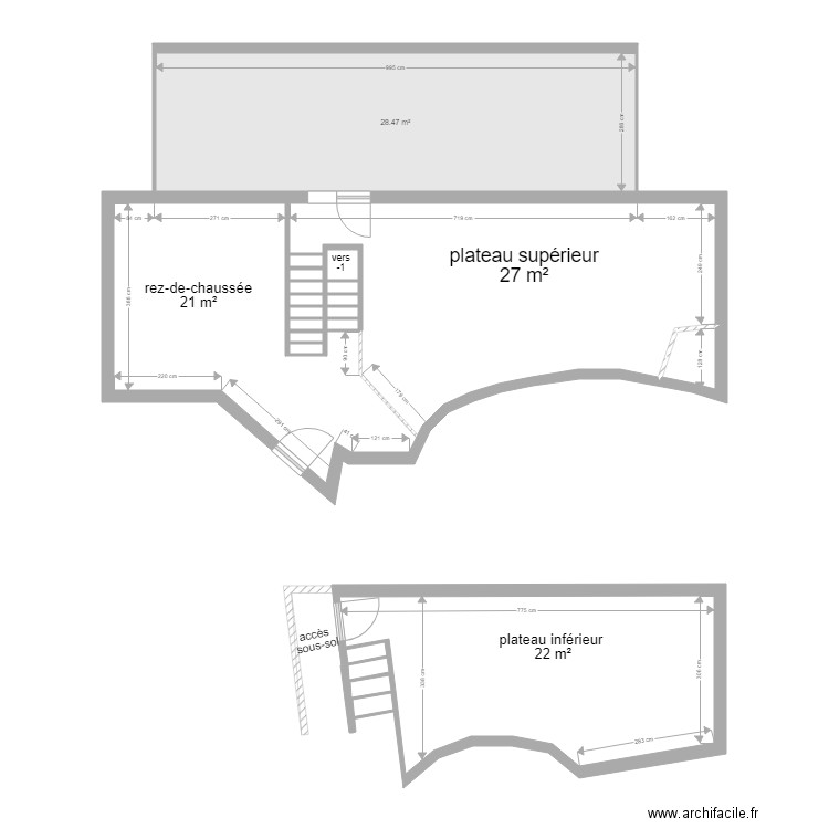 surface comm herve. Plan de 0 pièce et 0 m2