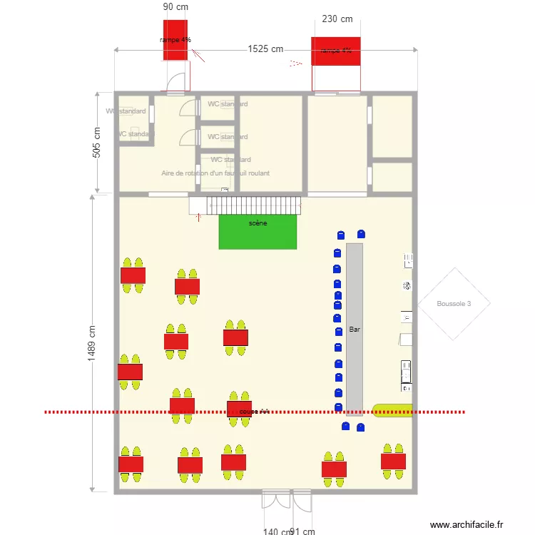 atypik. Plan de 0 pièce et 0 m2
