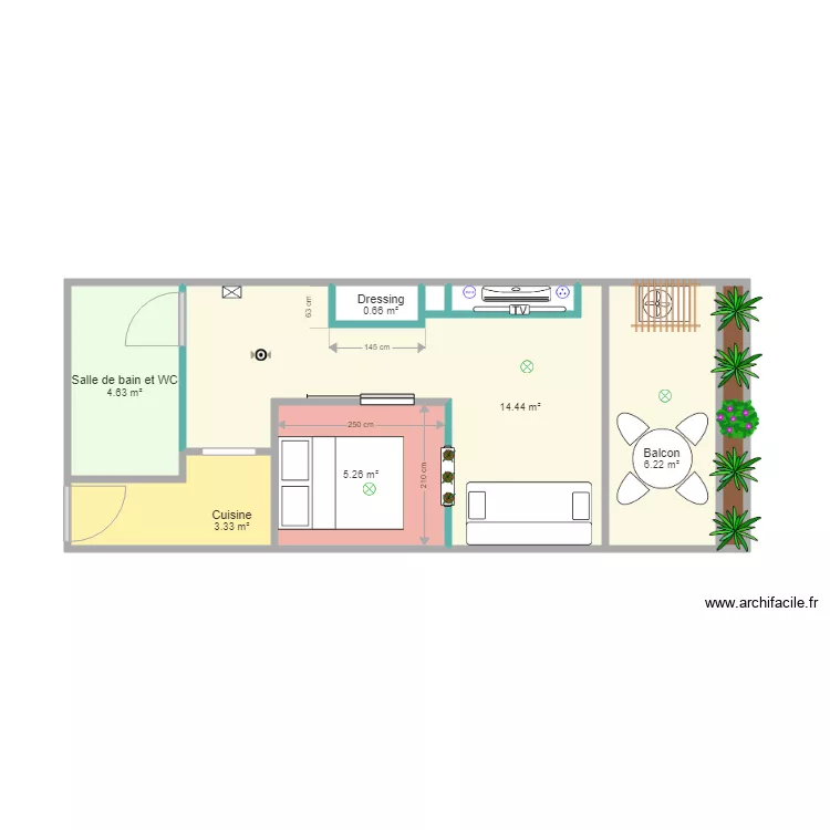 FLORALIES. Plan de 