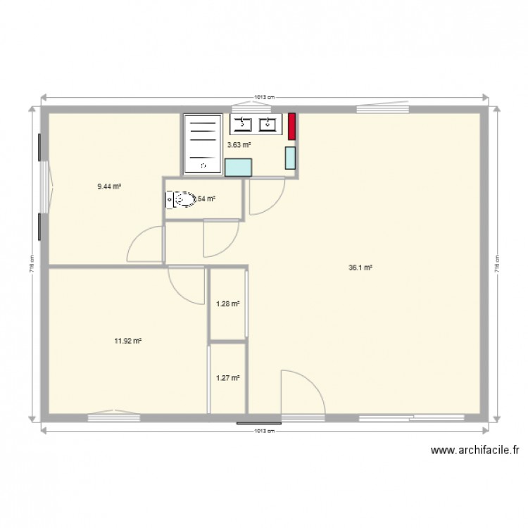 Maison Notre Dame. Plan de 0 pièce et 0 m2