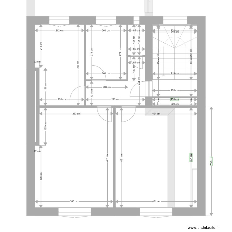 immeuble 41. Plan de 0 pièce et 0 m2